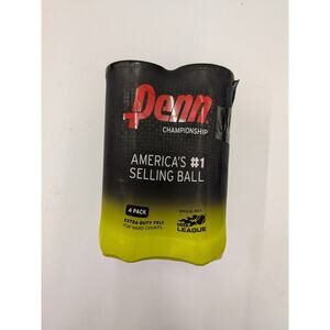 New PENN CHAMPIONSHIP Head TENNIS BALLS – EXTRA DUTY FELT – 4 CANS - NEW